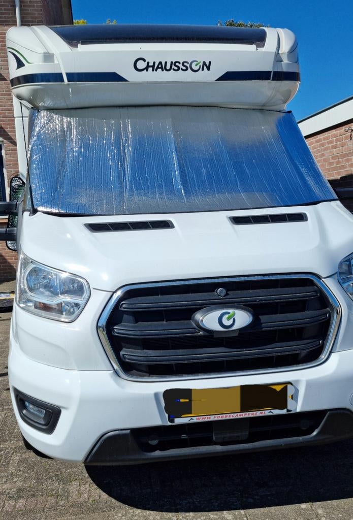 Raamisolatie halfintegraal camper extern, Ophalen