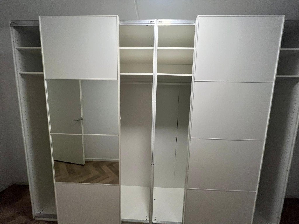IKEA PAX Kledingkast 300x58x236 - Bezorgen & Montage, Gebruikt, 200 cm of meer, Eikenhout, 200 cm of meer