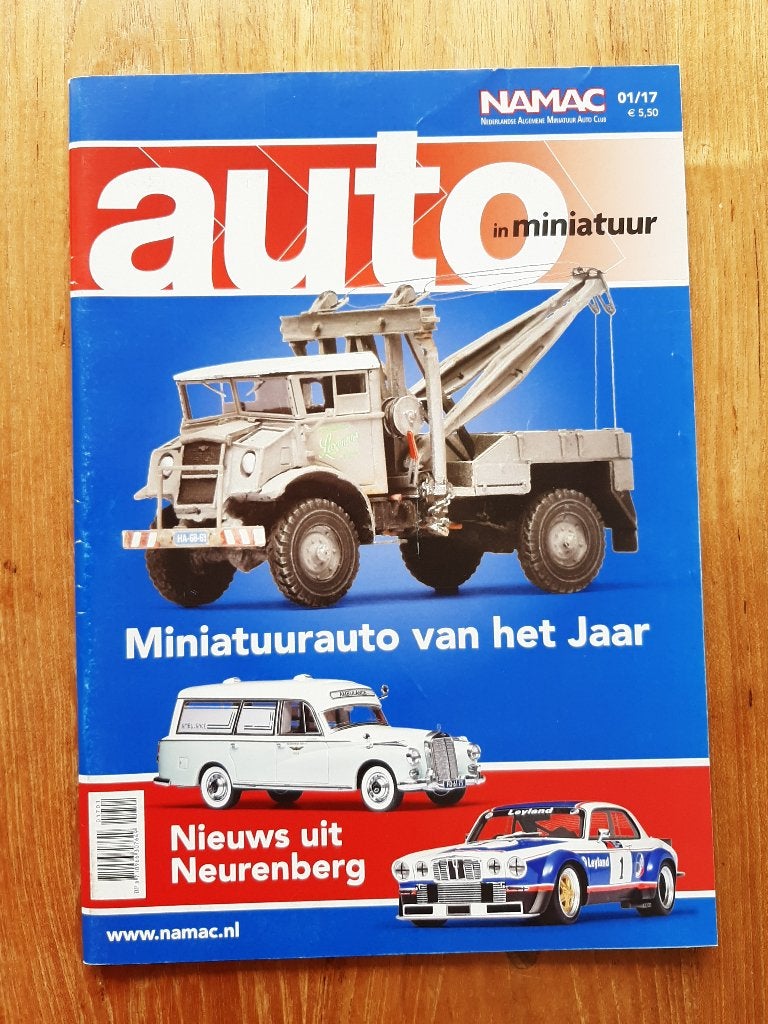 NAMAC Auto in Miniatuur 01 2017, Ophalen of Verzenden, Zo goed als nieuw, Overige typen