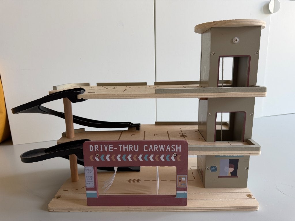 Little Dutch Wooden Car Wash, Ophalen, Zo goed als nieuw