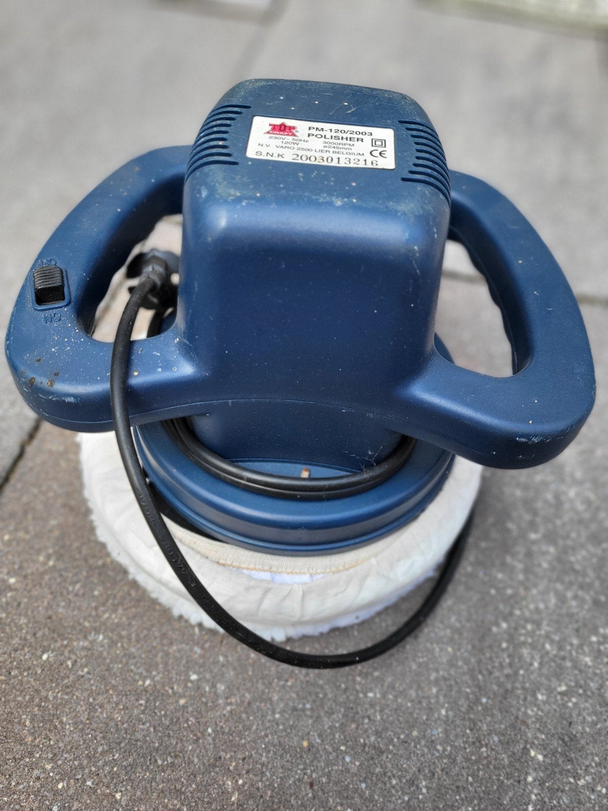 Polijstmachine PM-120/2003 - Gebruikt, Doe-het-zelf en Verbouw, Ophalen of Verzenden, Gebruikt