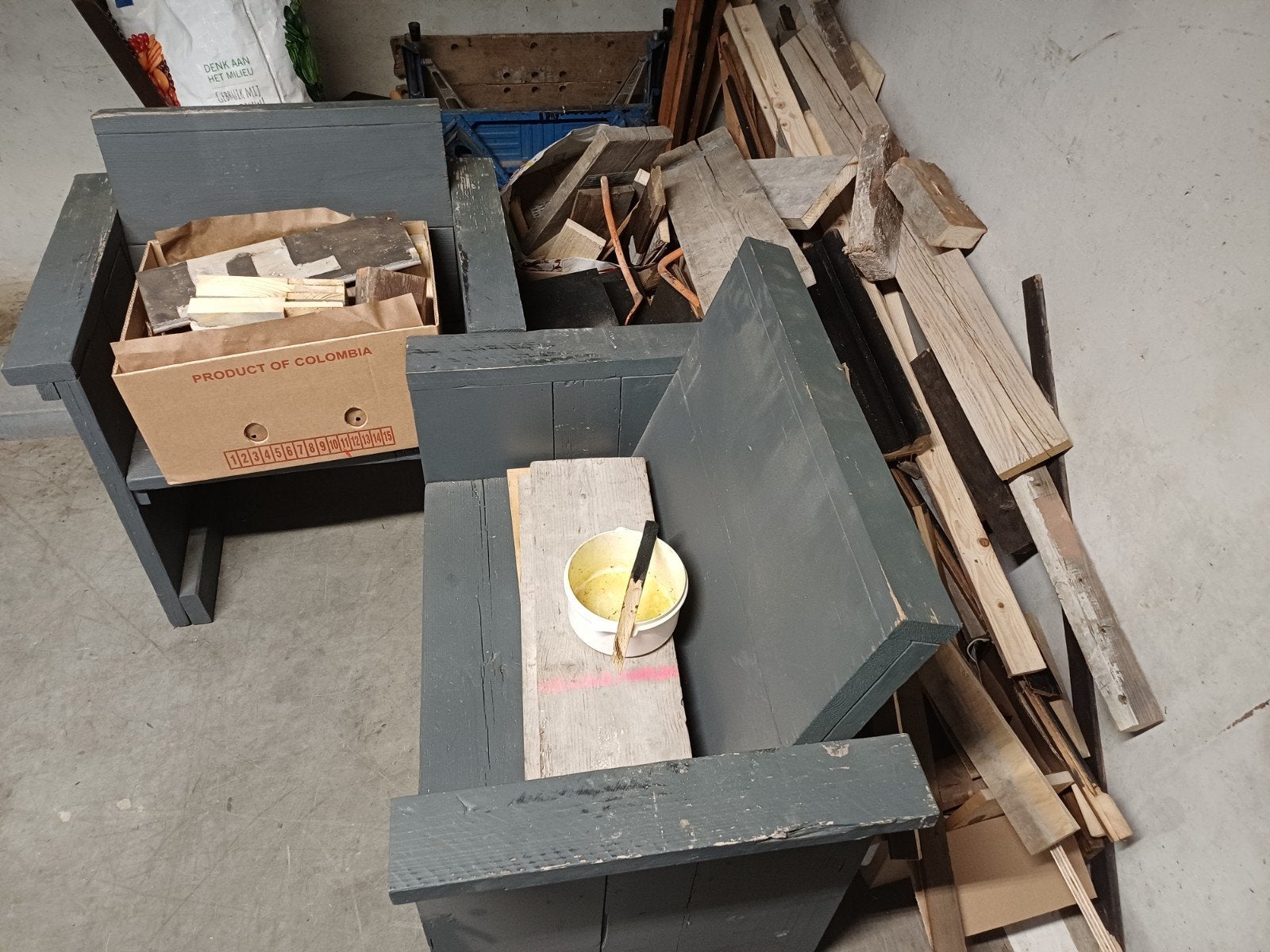 Openhaardhout gratis, Minder dan 3 m³, Ophalen, Overige houtsoorten