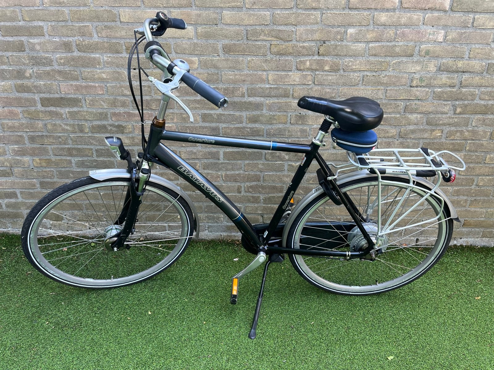 Batavus Ouverture Herenfiets 57cm Nuvinci Naaf, Ophalen, Gebruikt, Versnellingen, Batavus
