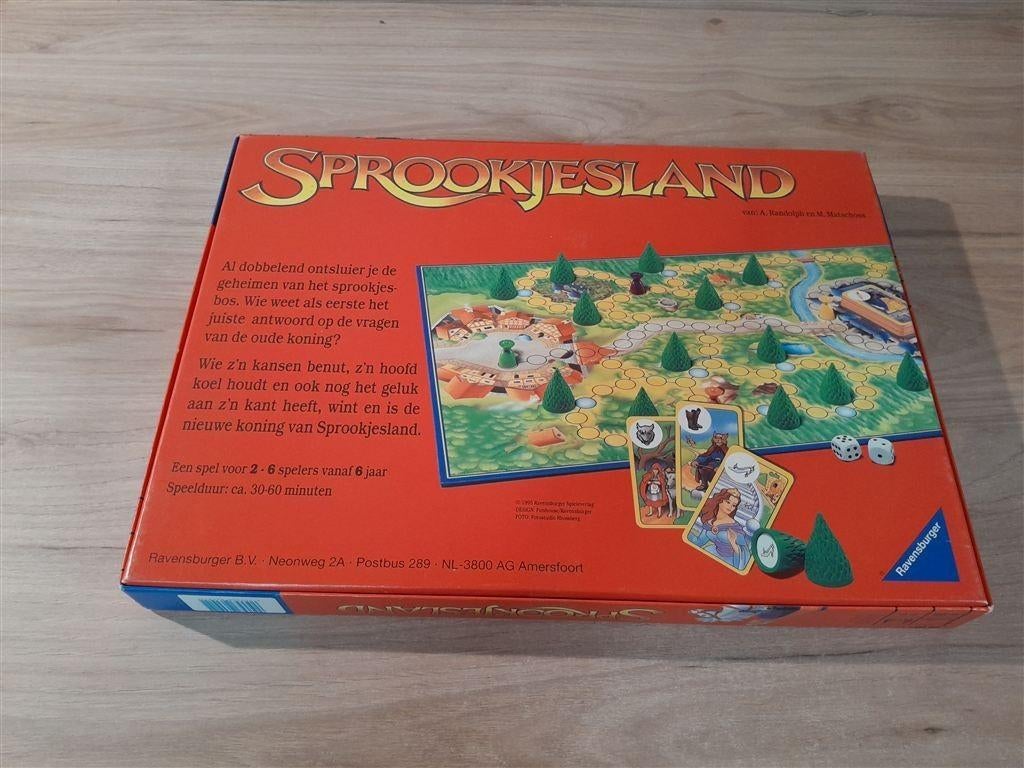 sprookjesland - s5751, Hobby en Vrije tijd, Gezelschapsspellen | Bordspellen, Verzenden, Zo goed als nieuw