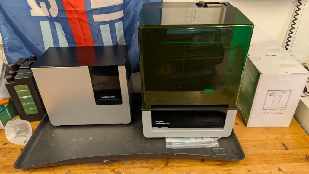 Uniformation GK3 pro resin printer, Computers en Software, 3D Printers, Ophalen of Verzenden, Zo goed als nieuw