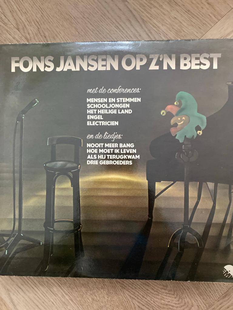 Fons Jansen Op Z'n Best - Conferencier en Liedjes LP, Cd's en Dvd's, Ophalen of Verzenden, Gebruikt, Overige genres