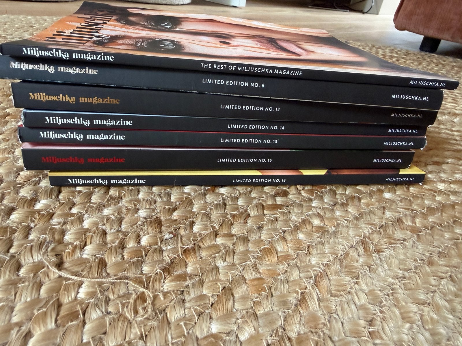Miljuschka Magazine Limited Edition - verschillende uitgaven, Ophalen of Verzenden, Zo goed als nieuw, Damesbladen