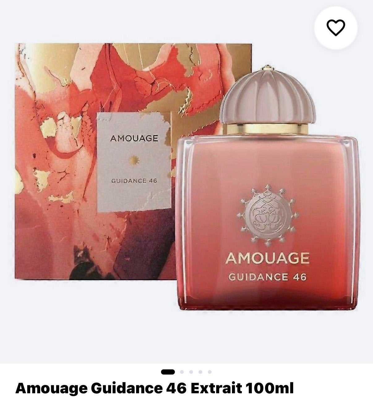 Amouage Guidance 46 Extrait 100ml, Ophalen of Verzenden, Nieuw