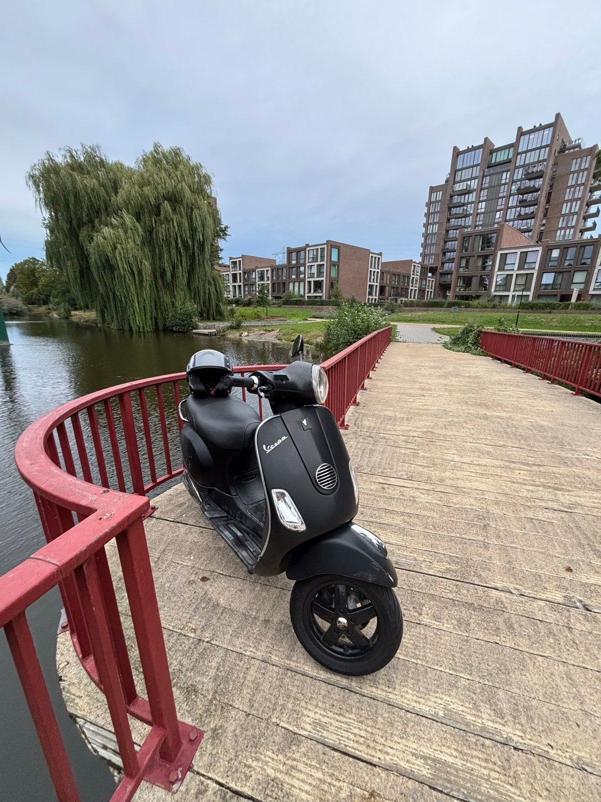 Vespa LX 50 CC zonder 123 - Mat Zwart, Fietsen en Brommers, Ophalen, Gebruikt, Maximaal 45 km/u, Benzine