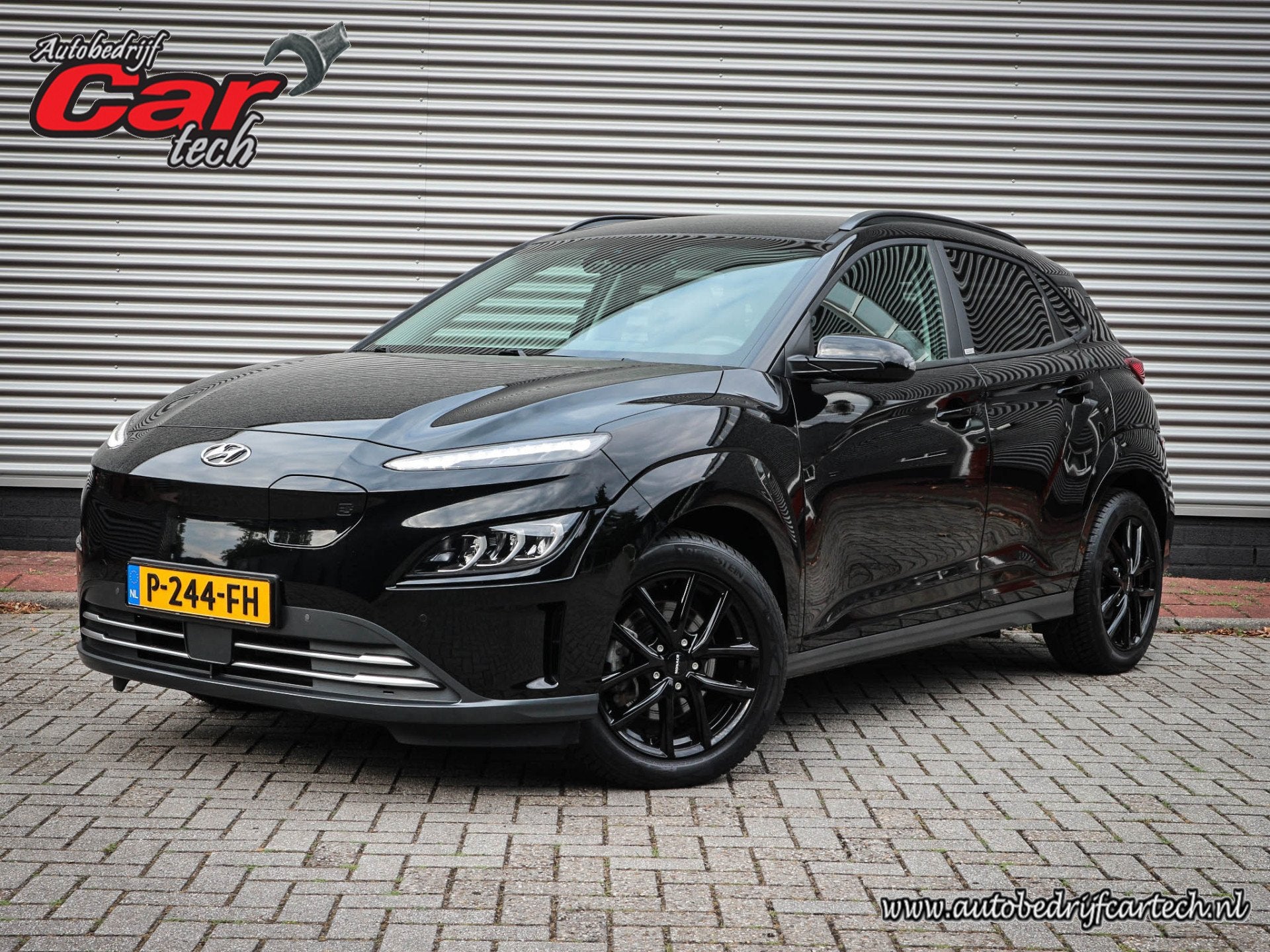 Hyundai KONA EV Comfort 39 kWh | Clima | Cruise | Navi | Pdc, Auto's, Gebruikt, Zwart, SUV of Terreinwagen, 255 min