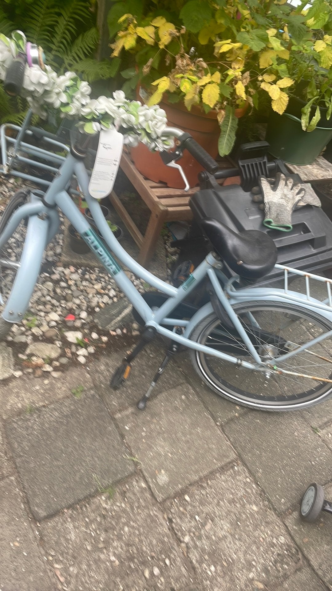 Meisjesfiets, Fietsen en Brommers, Fietsen | Meisjes, Ophalen of Verzenden, Gebruikt, 20 inch