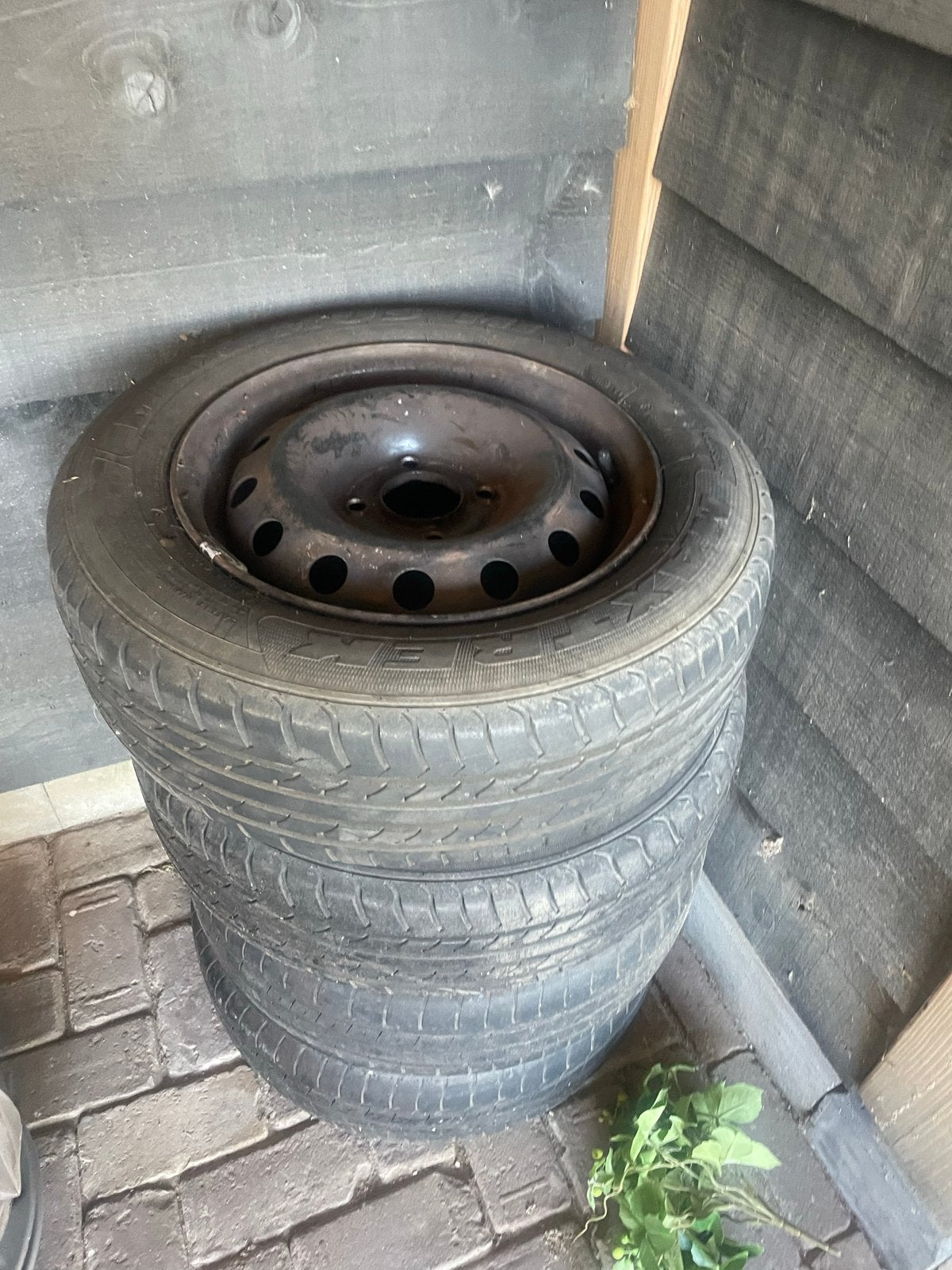 Stalen velgen Peugeot 206 4x108, Ophalen, Zomerbanden, Banden en Velgen