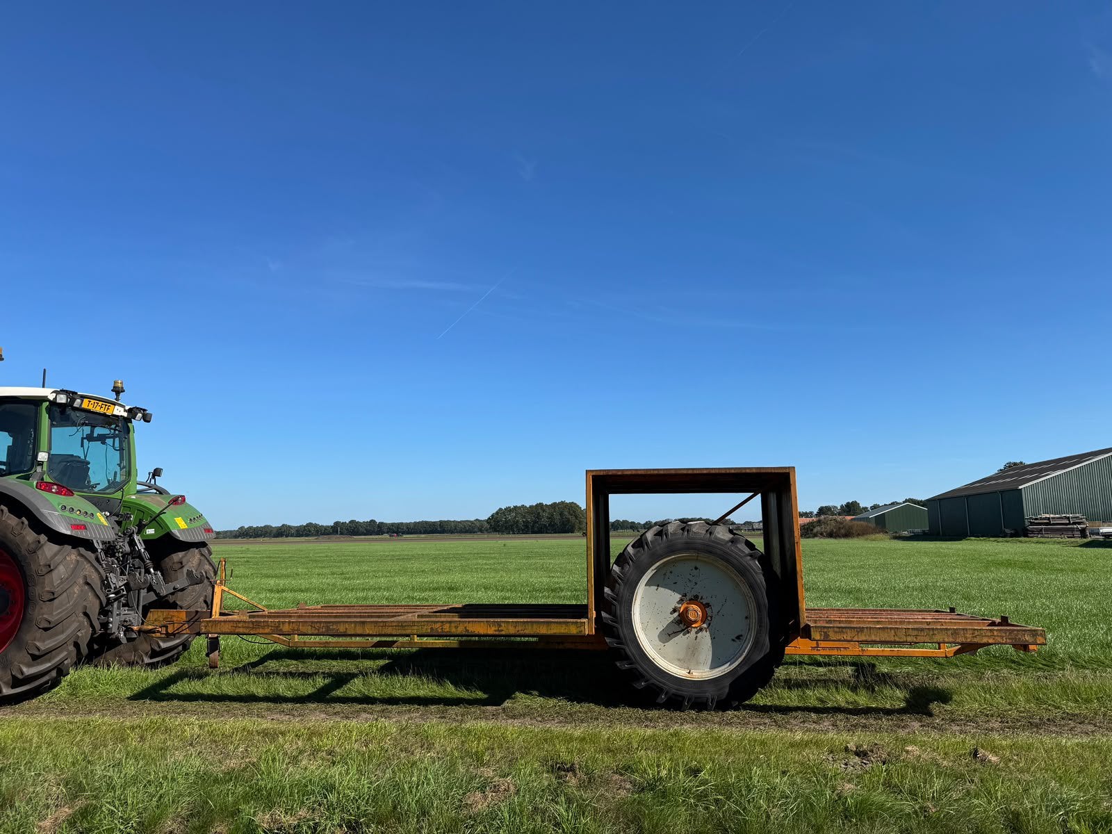 Te koop keulmac kistenwagen, Ophalen