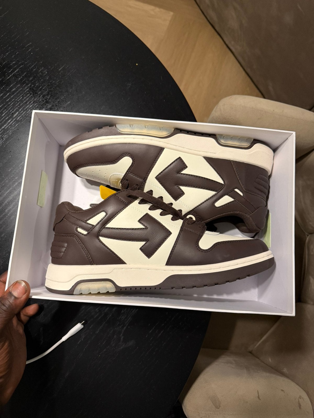 OFF WHITE Heren Out Of Office Sneakers nieuw!!, Ophalen of Verzenden, Nieuw, Wit