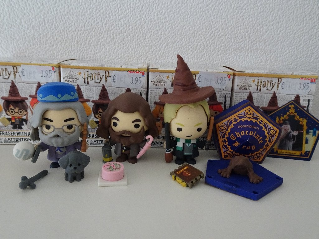 Harry Potter figuurgummen met accessoires, Ophalen of Verzenden, Nieuw, Overige typen