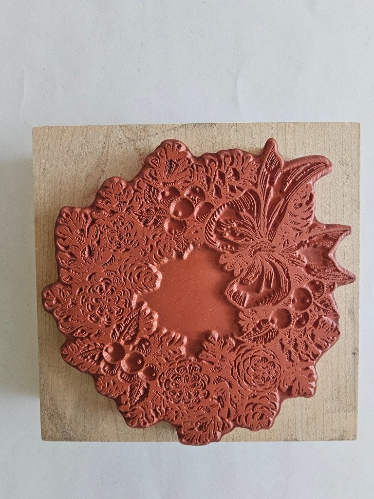 Stempel, Ophalen of Verzenden, Zo goed als nieuw, Houten stempel