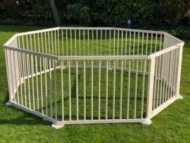 Gezocht:Buitenbox kids, hout, goede staat, houtkleur, Ophalen of Verzenden