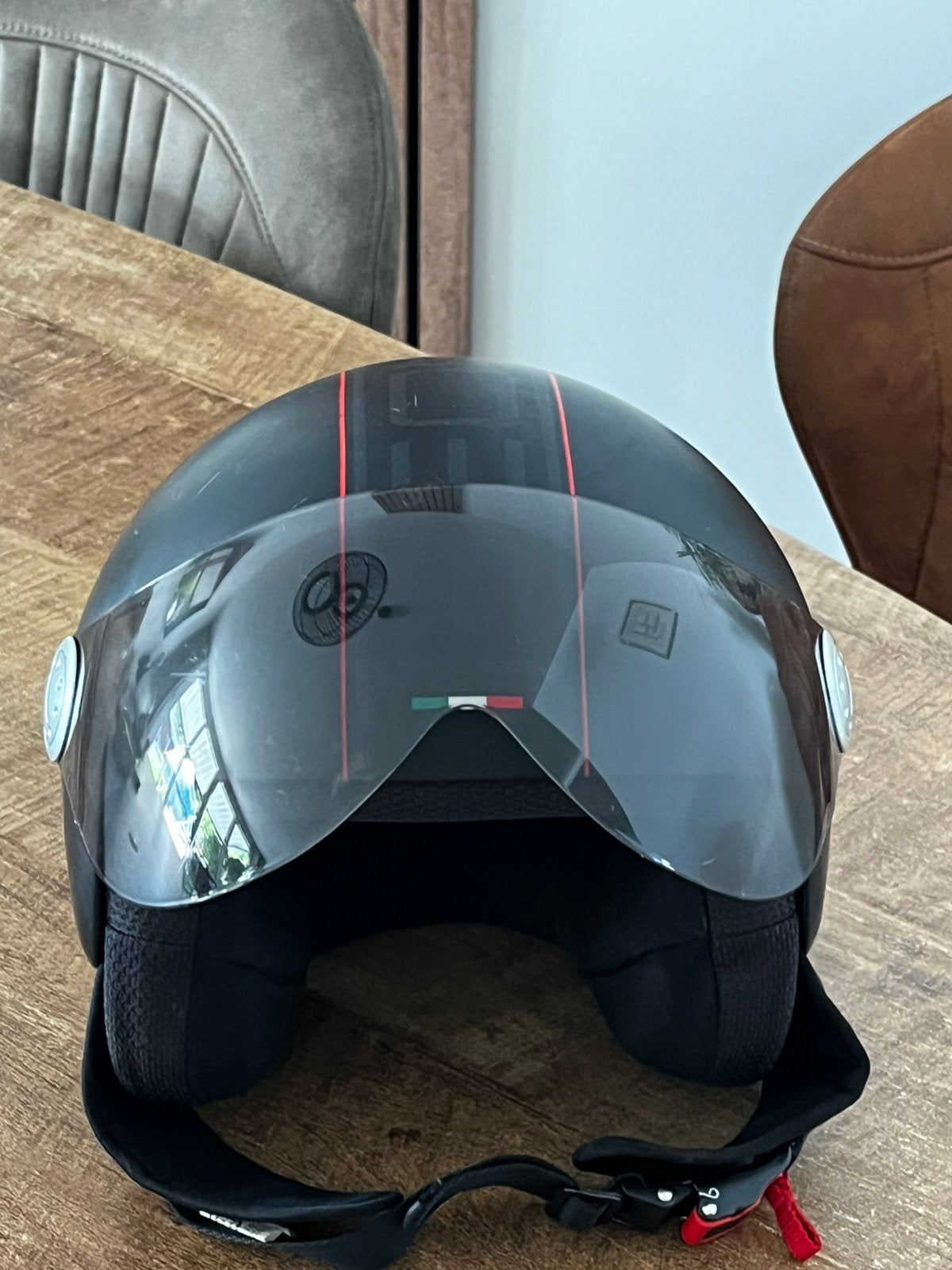 Helm brommer, Ophalen, Gebruikt