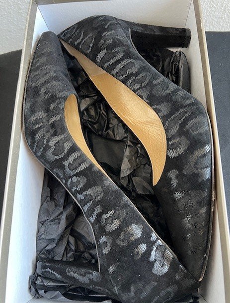 PETER KAISER Tosca pumps zwart gepi (leopard) 74201/013, Peter Kaiser, Pumps, Verzenden, Zwart