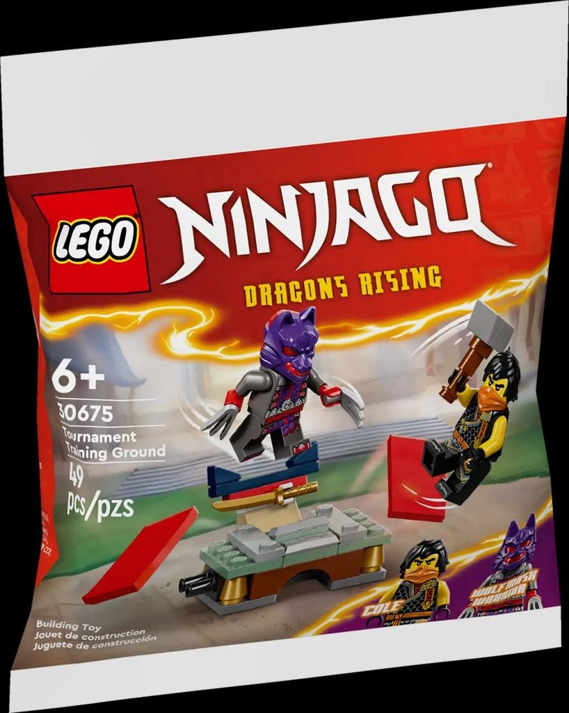 35% Korting op Lego Ninjago 30675 Toernooi Trainingsveld van, Lego, Nieuw, Ophalen of Verzenden, Ongeopend/sealed