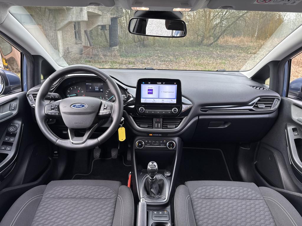 Ford Fiesta 1.0 EcoBoost Hybrid TITANIUM CRUISE/AIRCO/BLUETO, Auto's, Ford, 12 maanden, 125 pk, Gebruikt, Euro 6