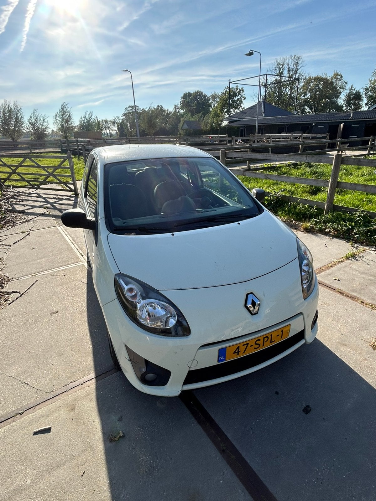 Renault Twingo 1.2 16V 2011 Geel, 839 kg, 74 pk, Zwart, 4 cilinders