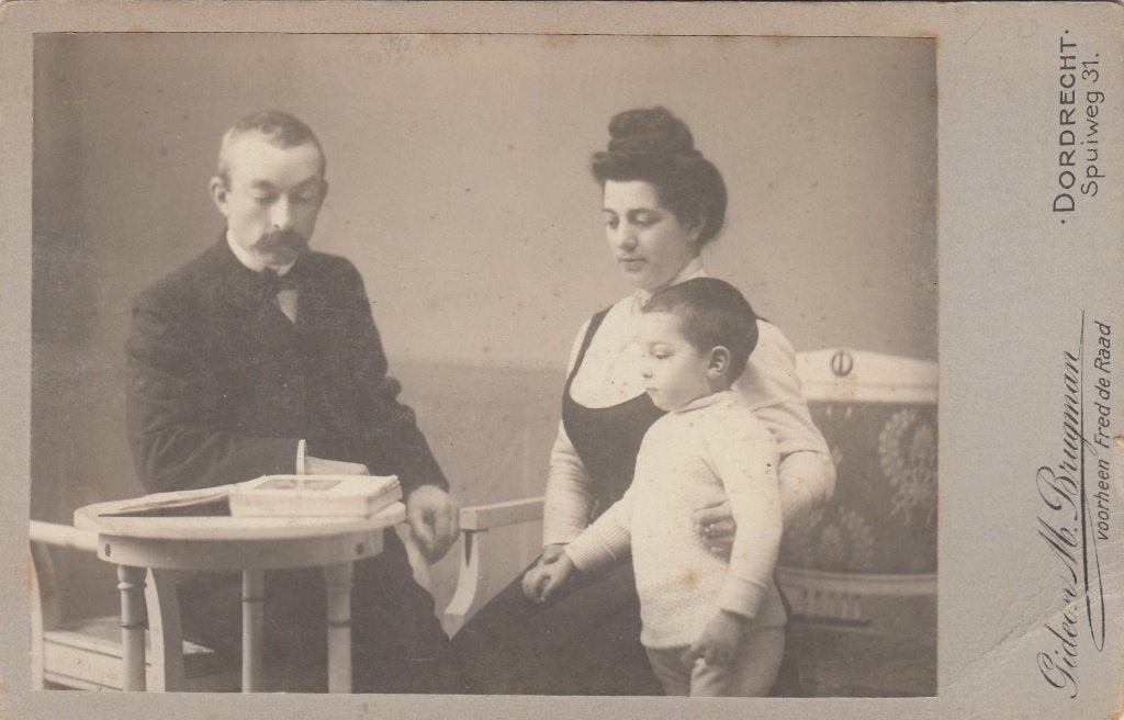 Kabinetkaart Dordrecht Gideon M. Brugmans ca 1900, Verzamelen, Ophalen of Verzenden, Voor 1940, Gebruikt, Overige onderwerpen