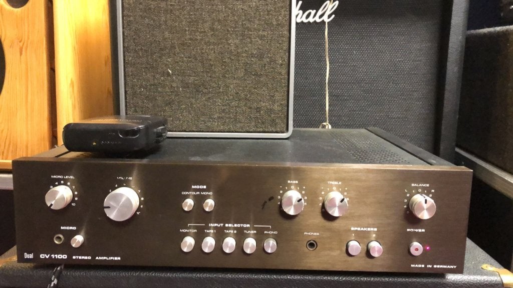 DUAL CV1100 Vintage stereo amp 1979/1980+Philips speaker set, Ophalen, Philips