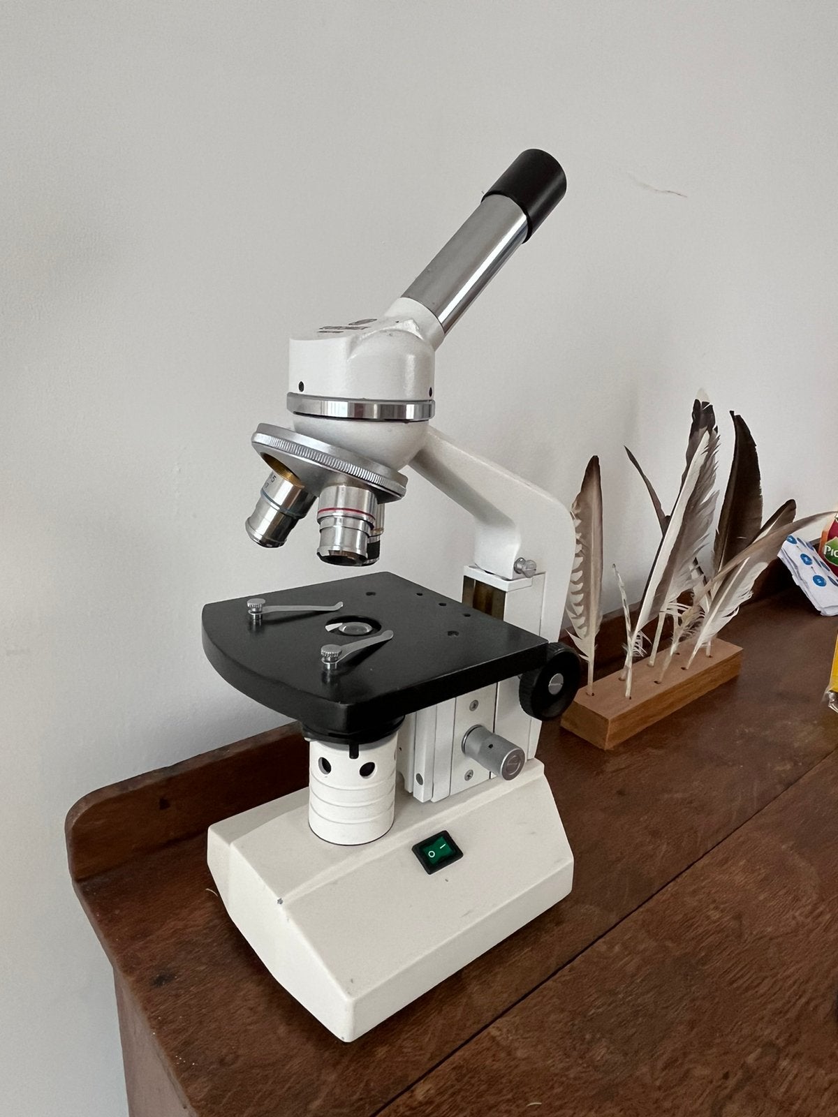 Biologische Microscoop - Euromex - Goede Staat, Ophalen of Verzenden, Gebruikt, 400x tot 1000x, Biologische microscoop