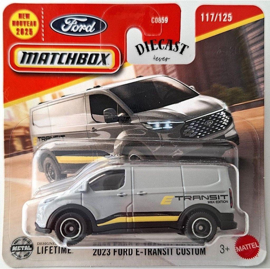 Matchbox 2023 Ford E-transit Custom, Ophalen, Nieuw, Auto