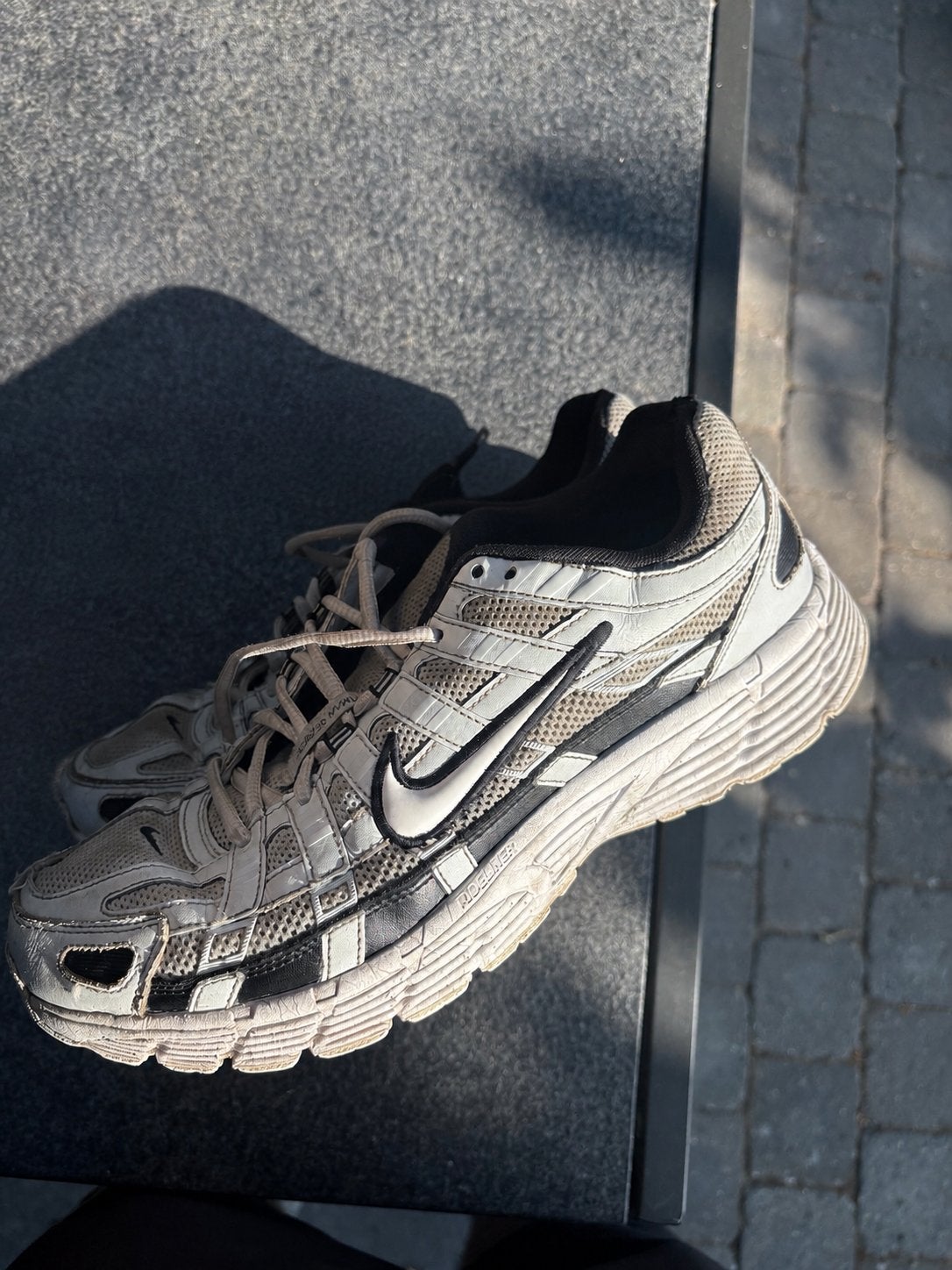 Nike P-6000 sneakers maat 45, Wit, Ophalen of Verzenden, Sneakers of Gympen, Gedragen