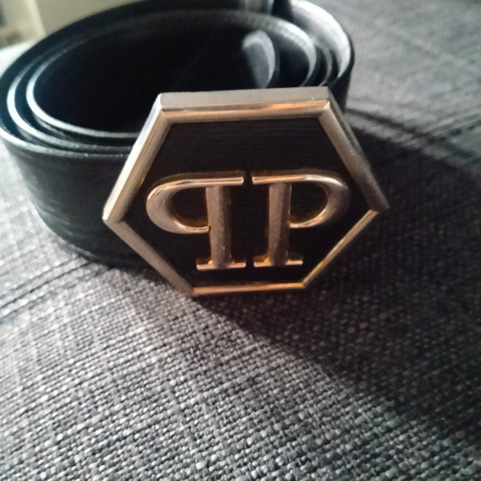 Philipp Plein Riem - Maat 85, 80 tot 90 cm, Zwart, Ophalen of Verzenden, Gedragen