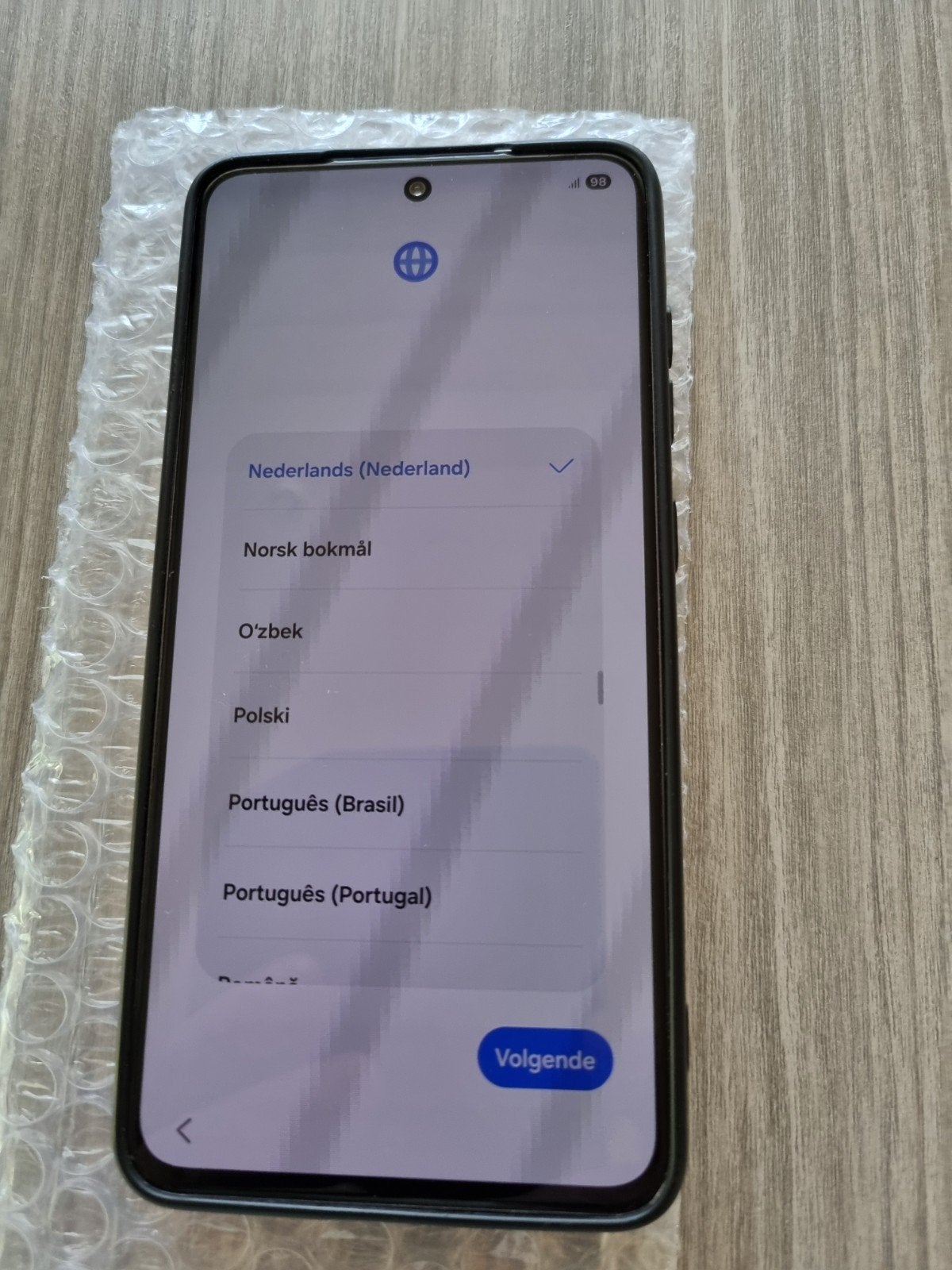 Samsung Galaxy S21 fe g5  128GB Zwart, Gebruikt, Zwart, Touchscreen, Ophalen of Verzenden