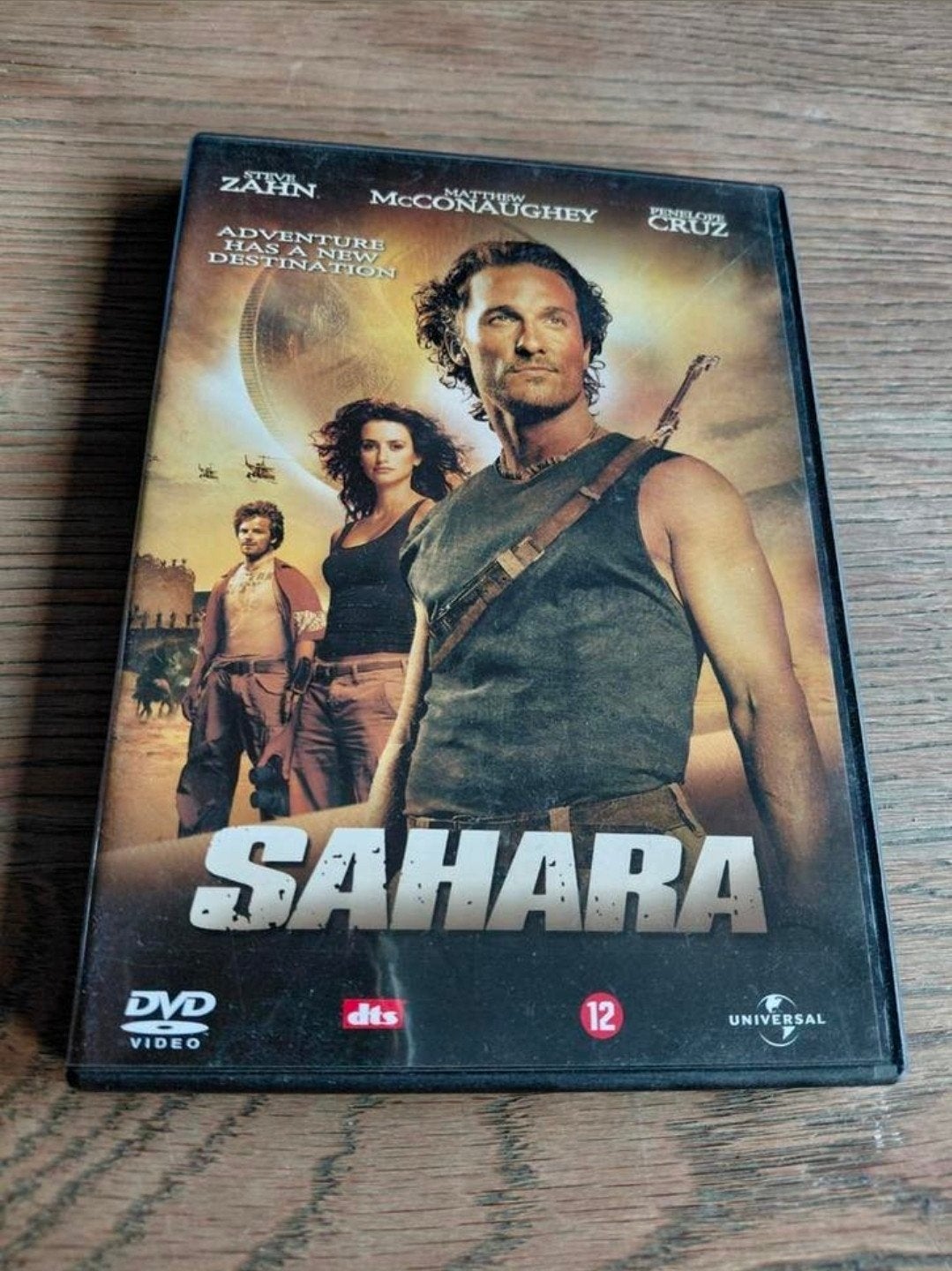 Sahara dvd. Matthew McConaughey. Penelope Cruz., Vanaf 12 jaar, Ophalen of Verzenden, Zo goed als nieuw