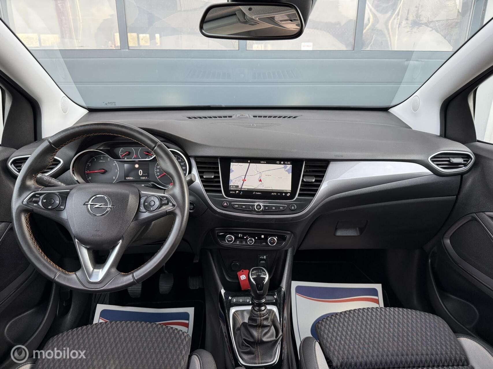 Opel Crossland X 1.2 Turbo Innovation CarPlay Trekhk DAB pdc, Voorwielaandrijving, 840 kg, Gebruikt, Euro 6
