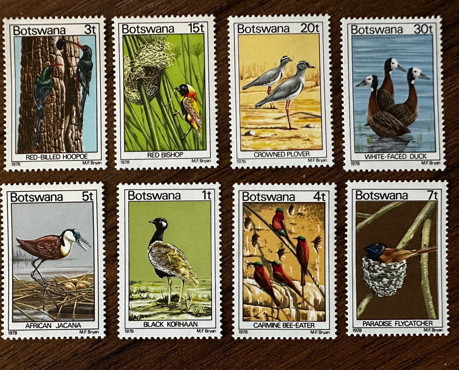 Botswana 1978 Vogels Postfris Postzegels, Ophalen of Verzenden, Overige landen, Postfris
