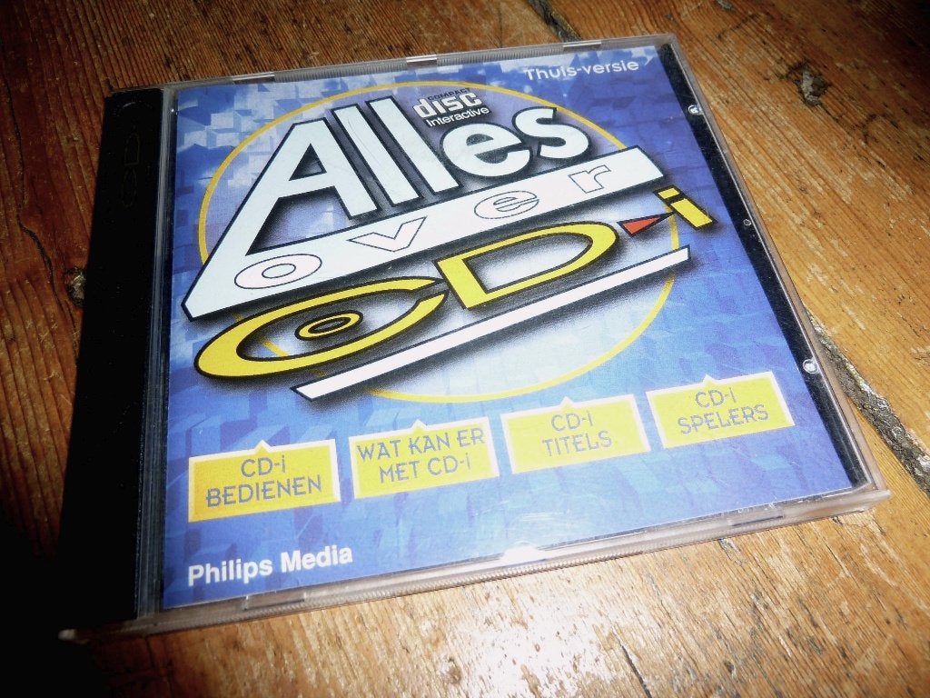 games cd CD-I Philips - Alles Over CD-I - bediening -, 1 speler, Ophalen of Verzenden, Vanaf 3 jaar