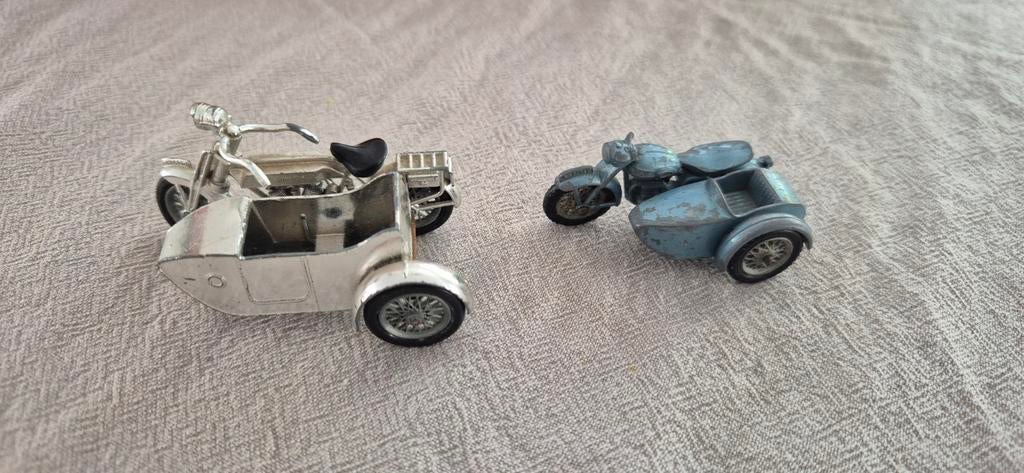 Lesney sunbeam triumph zijspan motortjes., Ophalen, Auto's