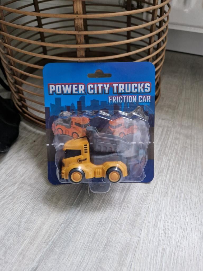 Power City Trucks Friction Car nieuw, Ophalen of Verzenden, Nieuw