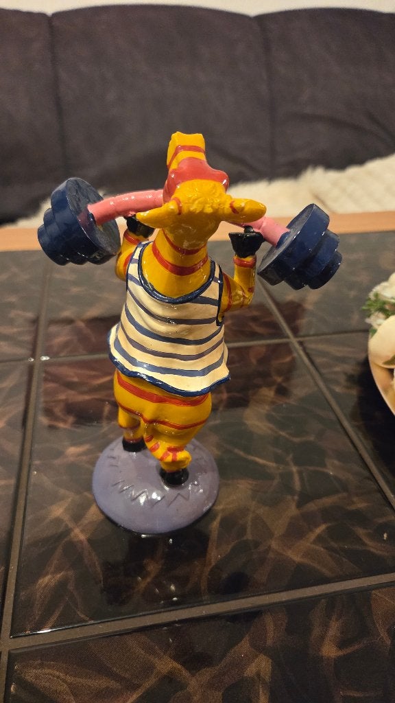 Grappige sportkoefiguur, Ophalen, Zo goed als nieuw