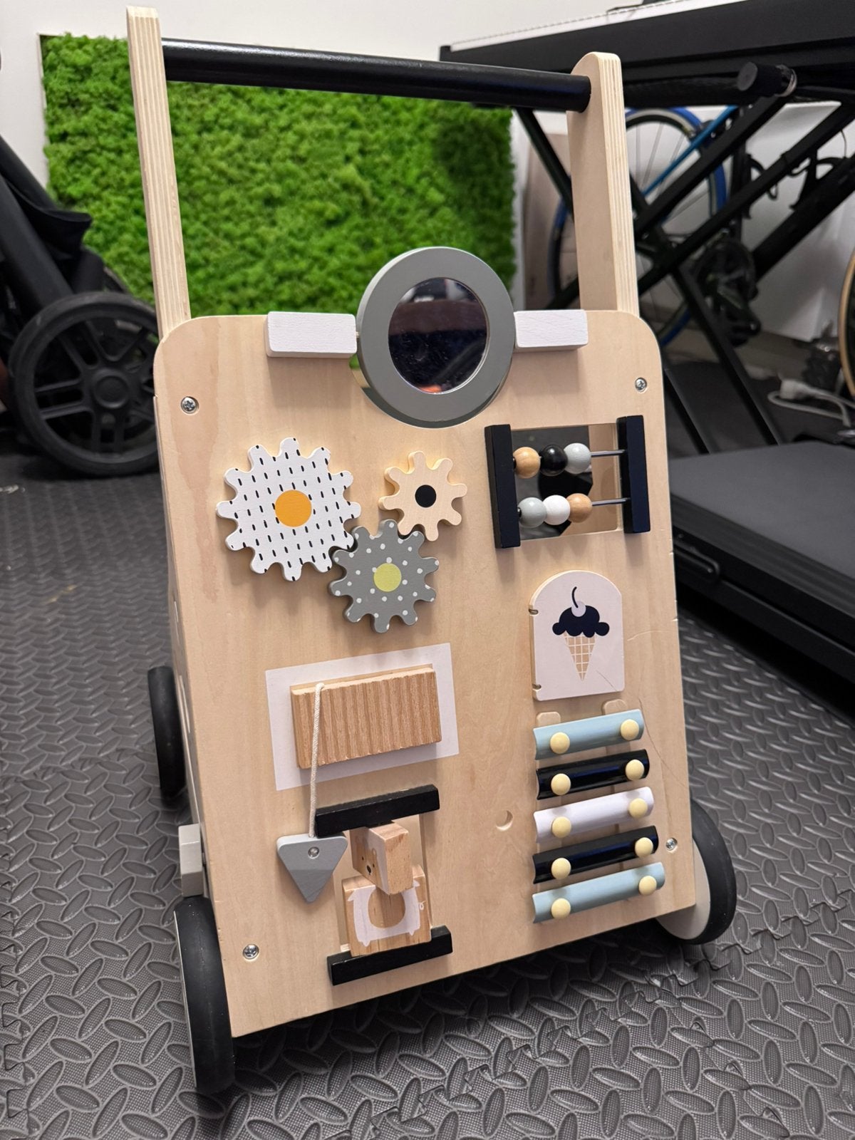Petite Amelia Houten Loopwagen, Kinderen en Baby's, Overige Kinderen en Baby's, Ophalen, Zo goed als nieuw