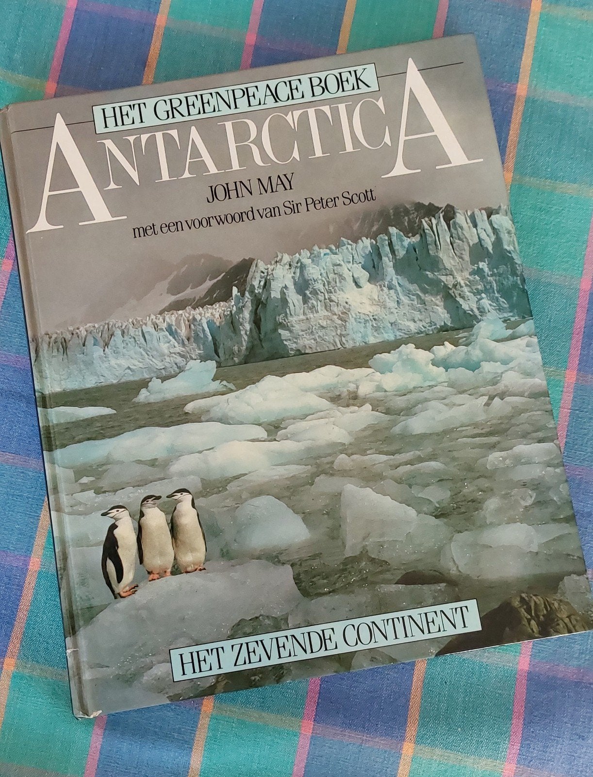het Greenpeace boek Antartica John May, Ophalen of Verzenden