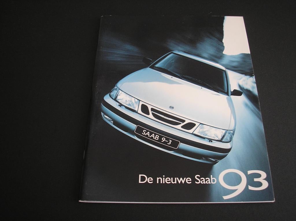 De nieuwe Saab 9-3, 1998, Ophalen of Verzenden, Zo goed als nieuw, Overige merken
