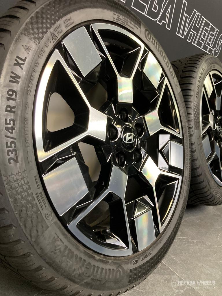 19” originele Hyundai Kona II velgen + allseason banden, 19 inch, Gebruikt, -, -