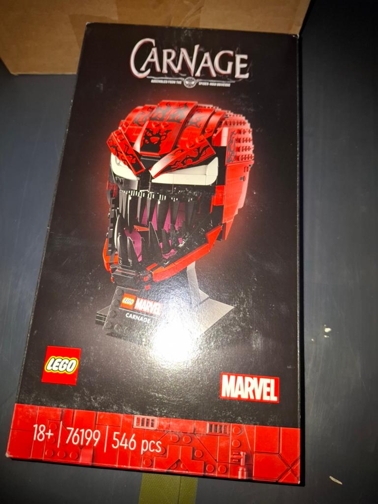 Lego Marvel 76199 Carnage, Ophalen of Verzenden, Nieuw