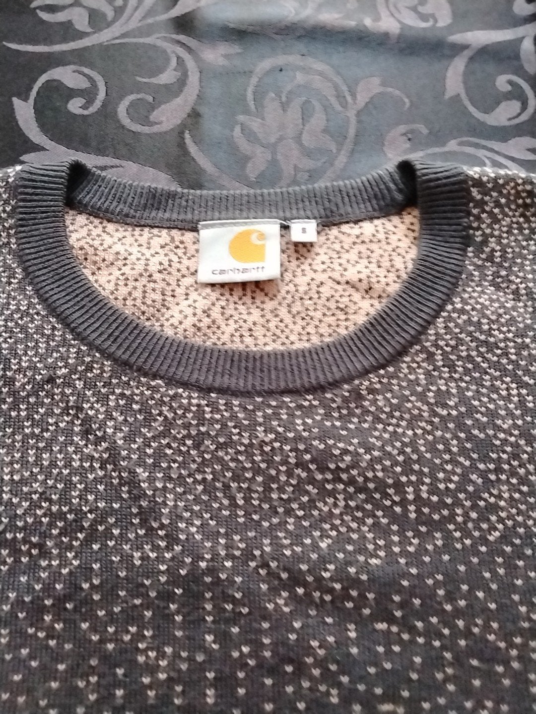 Carhartt merino trui, igst, maat S, Verzenden, Zo goed als nieuw, Bruin