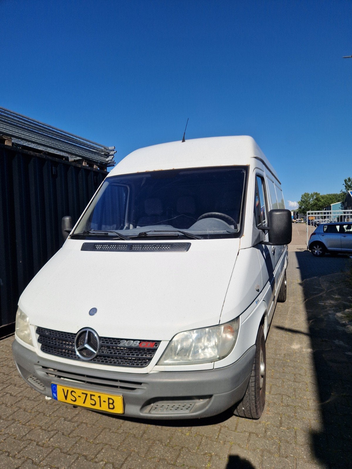 Mercedes-Benz sprinter 2006 bestelbus, 13 km/l, Wit, Mercedes-Benz, Grijs