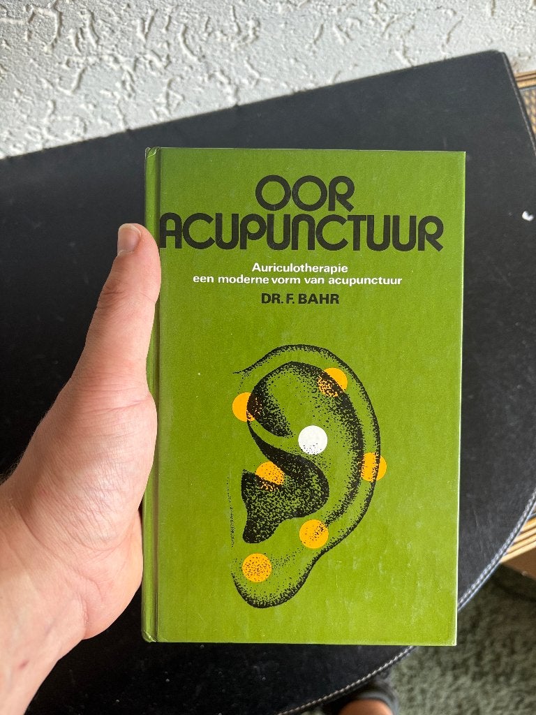 F. Bahr - Ooracupunctuur - 1989, Gelezen, Achtergrond en Informatie, F. Bahr, Ophalen of Verzenden