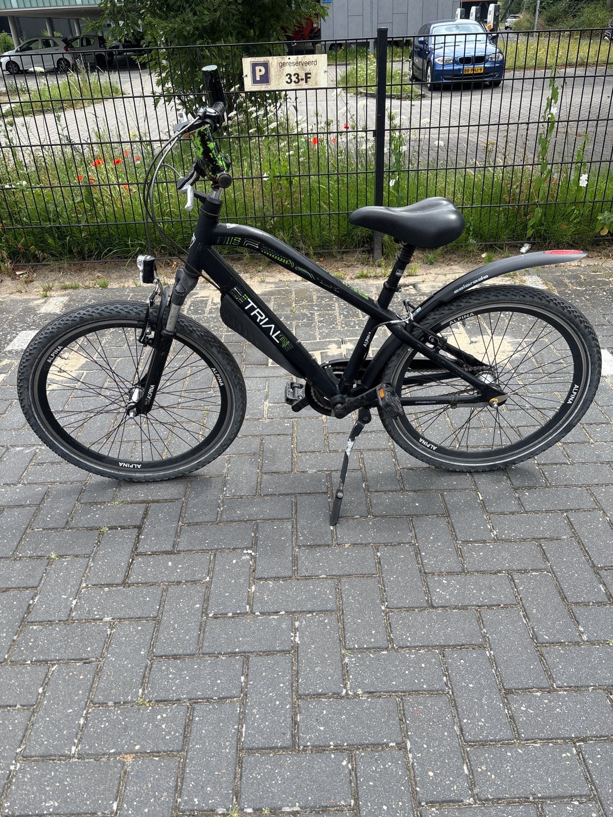Alpina Trial Jeugdfiets - Stoer, Sportief en Comfortabel, Gebruikt, Velgrem, Versnellingen, Minder dan 49 cm