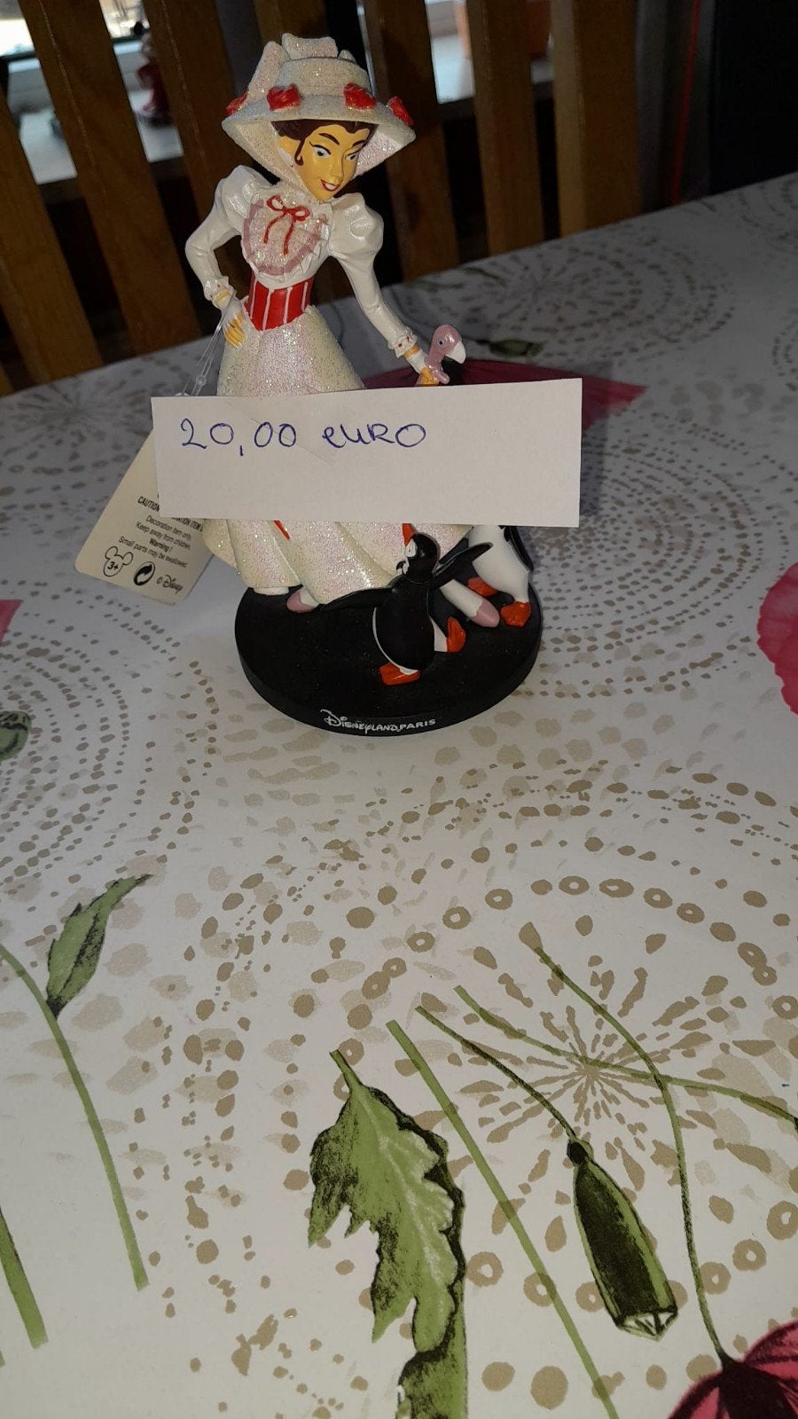 Mary Poppins beeldje Disneyland Parijs, Verzamelen, Disney, Ophalen, Overige figuren, Zo goed als nieuw, Beeldje of Figuurtje